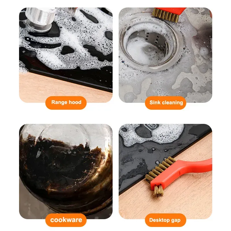 Lot de 3 brosses métalliques en acier inoxydable et laiton de 7 pouces pour le décapage de la rouille et l'ébavurage 6