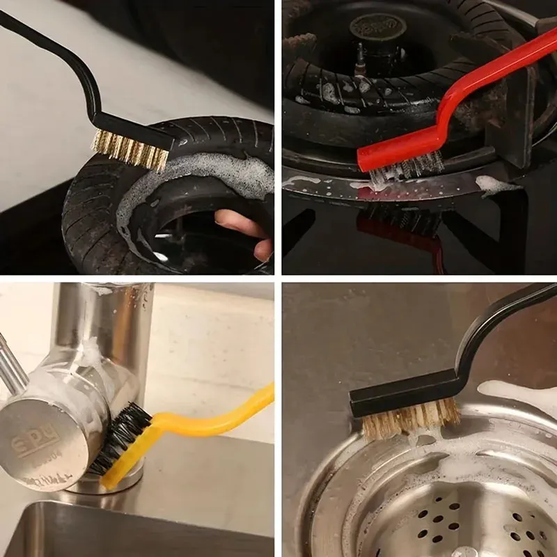Ensemble de brosses de nettoyage, vue finale