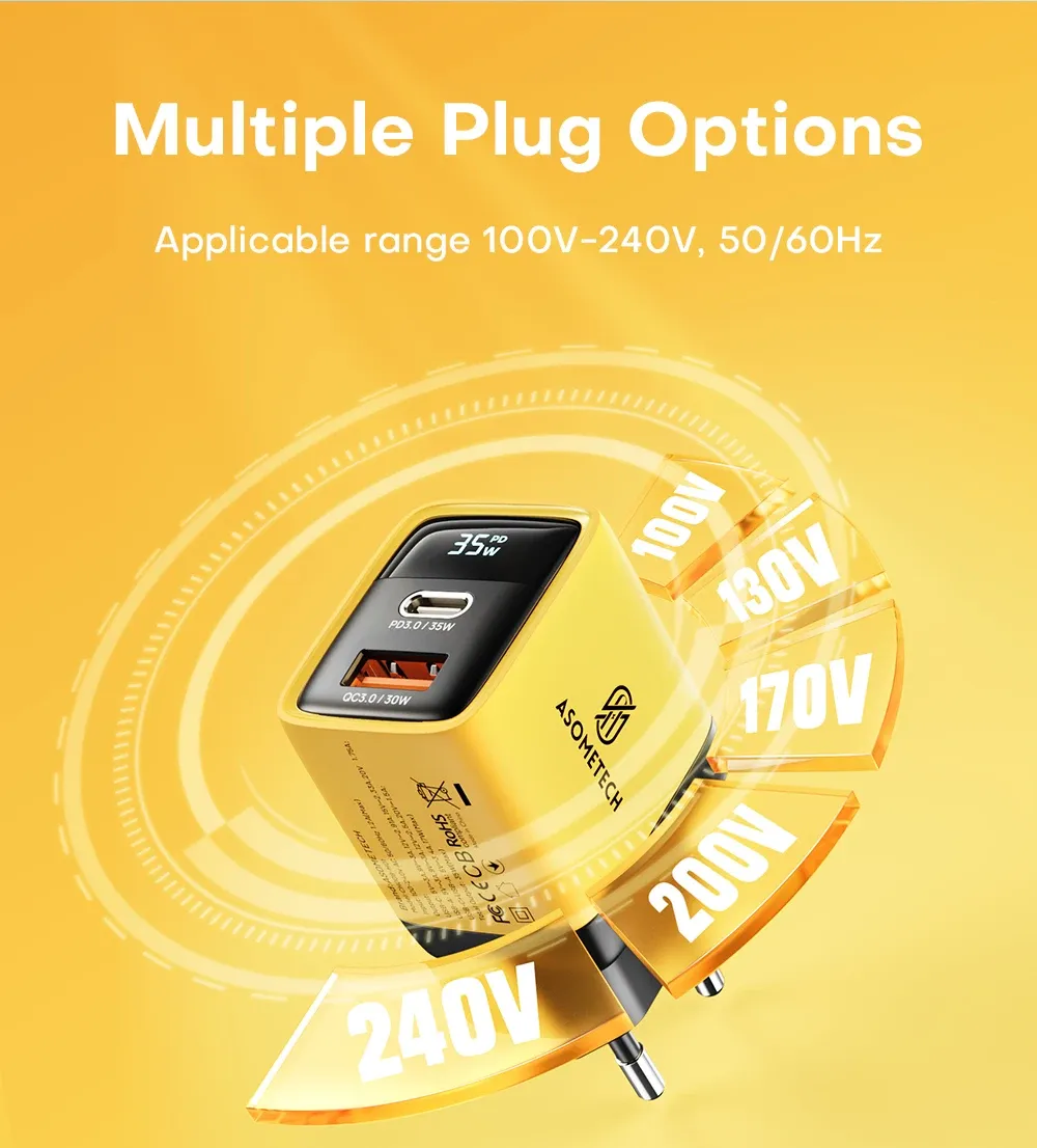 Chargeur en voyage