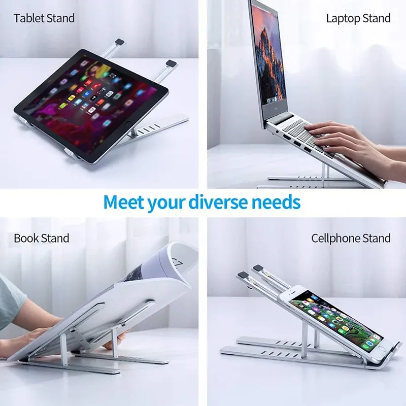 Support pour ordinateur portable, ambiance de bureau