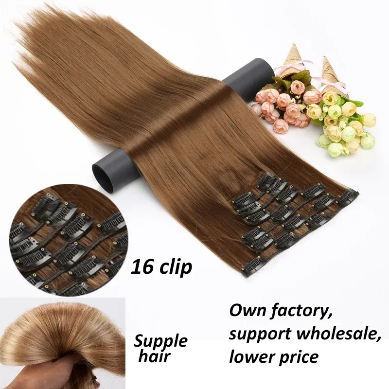 Extension capillaire blonde et noire au rendu naturel