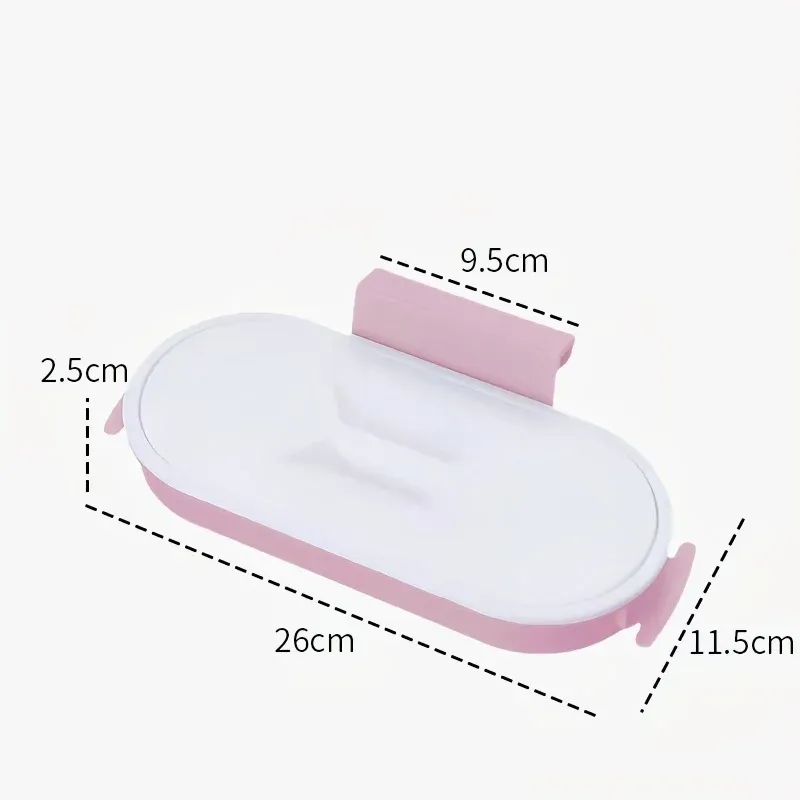 Support de sac poubelle suspendu polyvalent, organisateur mural pour sous-évier de cuisine, range-tout pour portes d'armoire 10
