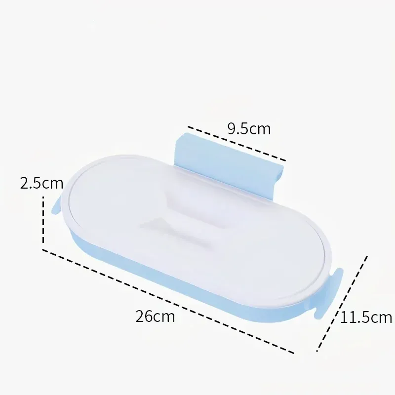 Support de sac poubelle suspendu polyvalent, organisateur mural pour sous-évier de cuisine, range-tout pour portes d'armoire 7