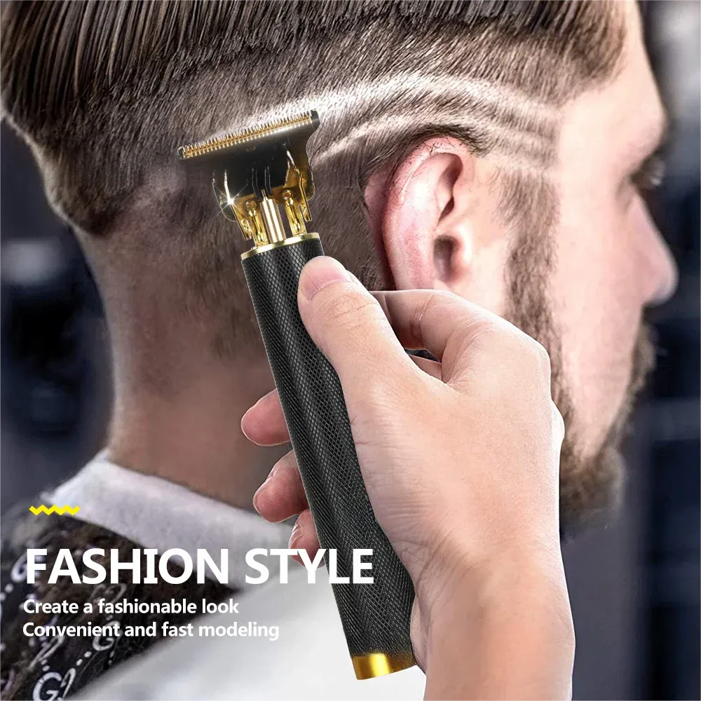Tondeuse à cheveux électrique professionnelle sans fil USB, kit de toilettage, tondeuse à barbe, coupe de cheveux 5