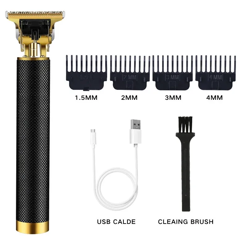 Tondeuse à cheveux électrique professionnelle sans fil USB, kit de toilettage, tondeuse à barbe, coupe de cheveux 9