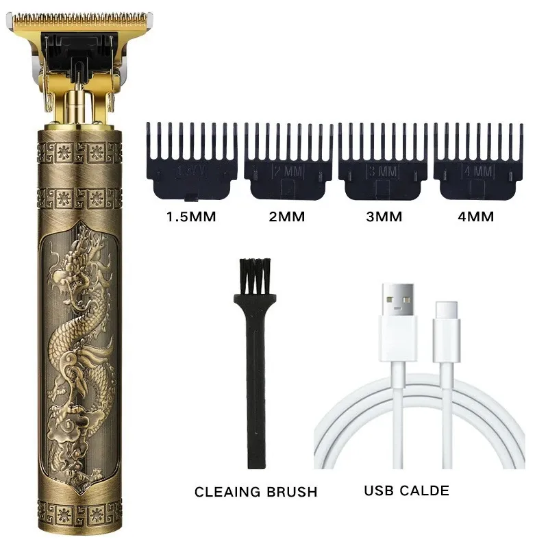 Tondeuse à cheveux électrique professionnelle sans fil USB, kit de toilettage, tondeuse à barbe, coupe de cheveux 8