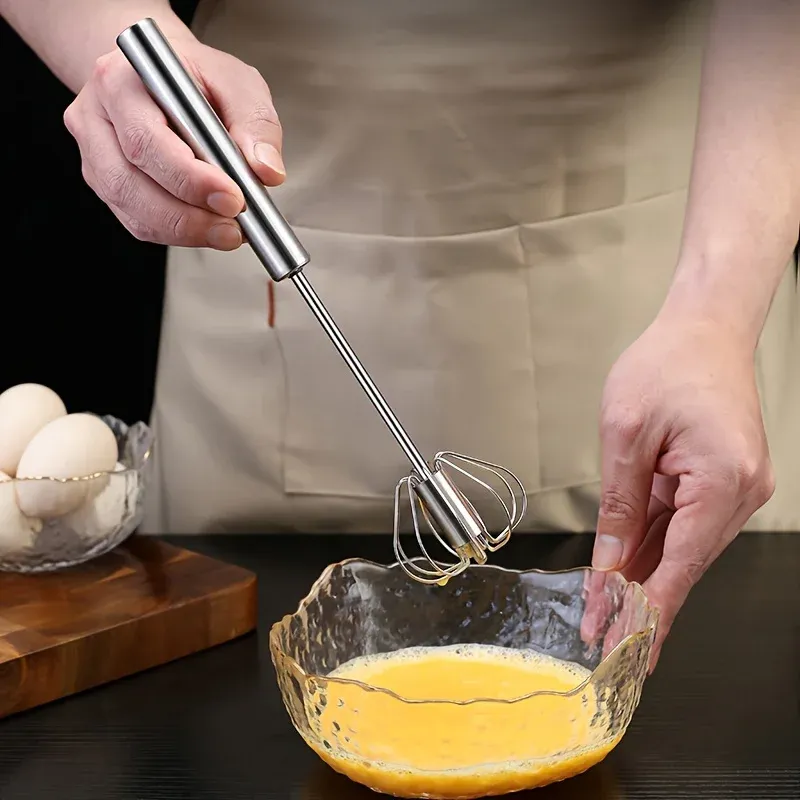 Batteur à œufs en acier inoxydable, pour la cuisine quotidienne