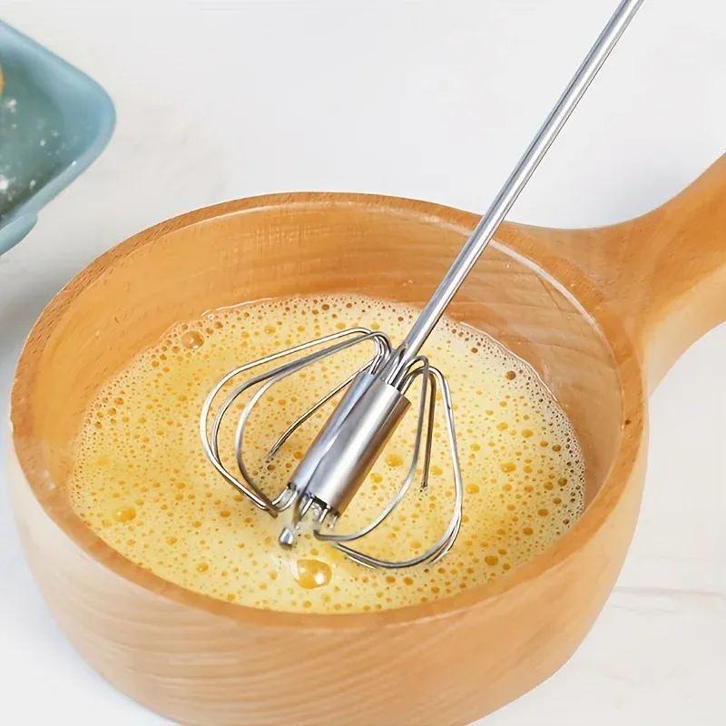 Batteur à œufs en acier inoxydable, pour vos créations culinaires