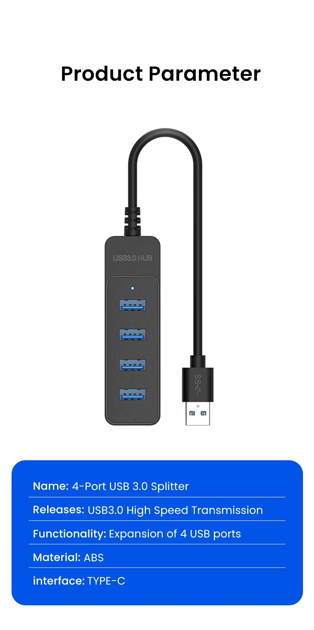 Hub USB multi-ports, rendu final