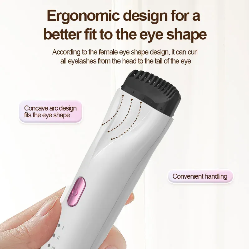 Recourbe-cils chauffant électrique 3 modes pour extensions de cils 3