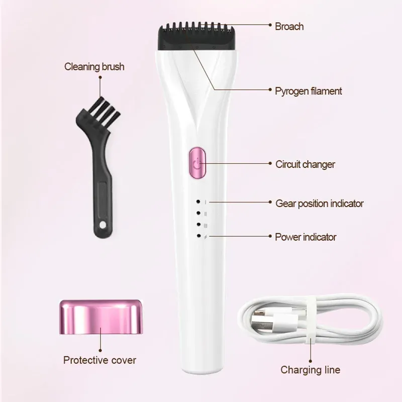 Recourbe-cils chauffant électrique 3 modes pour extensions de cils 6
