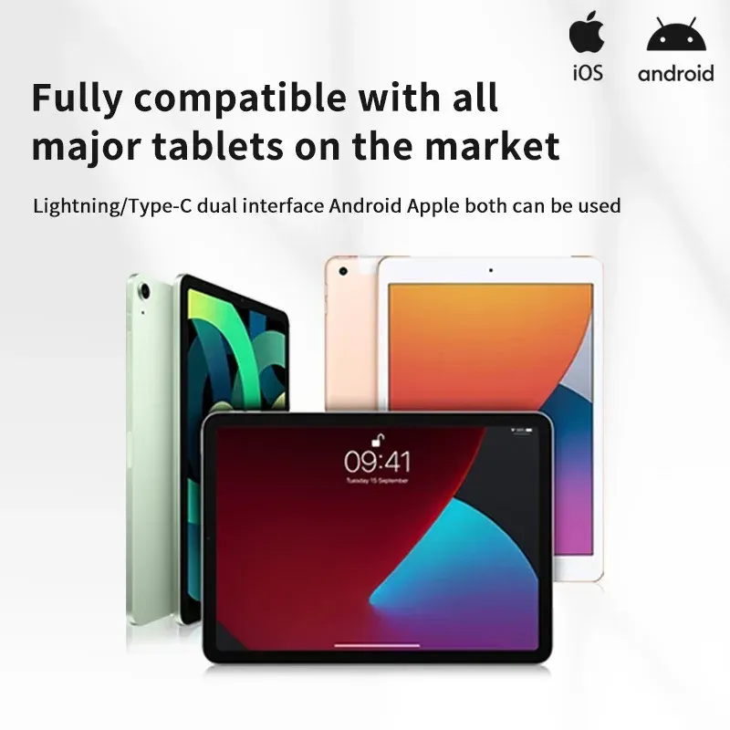 Support mural magnétique avec chargeur sans fil et station d'accueil USB-C pour tablette Android et iPad, panneau de contrôle domotique 5