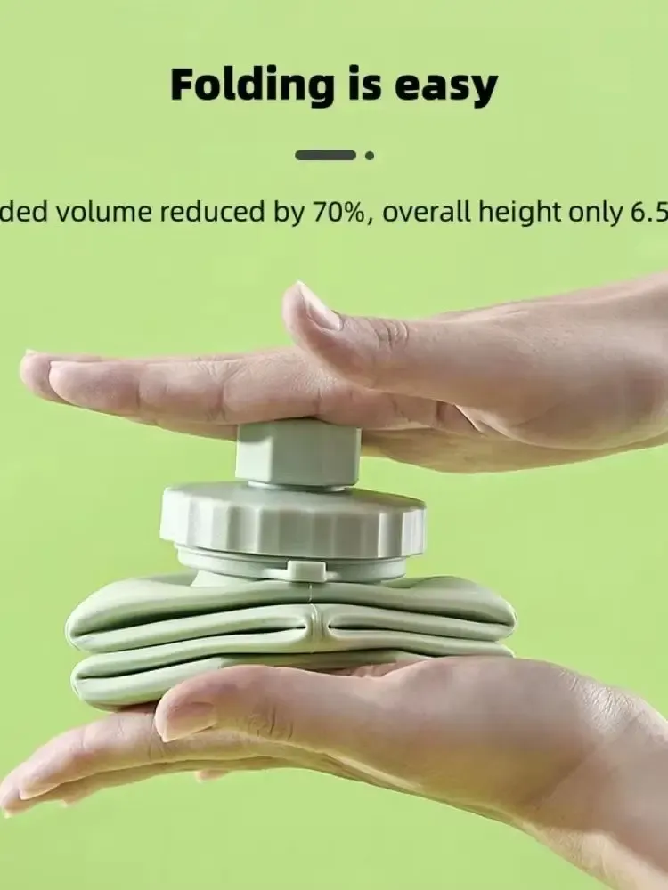 Gourde pliable en silicone, détail du design