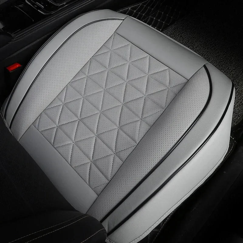 Housse de siège avant de voiture en cuir PU, protection universelle pour siège auto 5