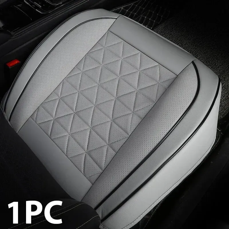 Housse de siège avant de voiture en cuir PU, protection universelle pour siège auto 10