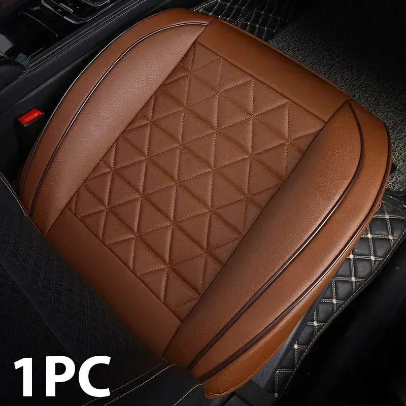 Housse de siège avant de voiture en cuir PU, protection universelle pour siège auto 8