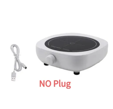 Agitateur magnétique de laboratoire compact et portable avec barre d'agitation, 2 L, 4000 tr/min, connexion USB 7