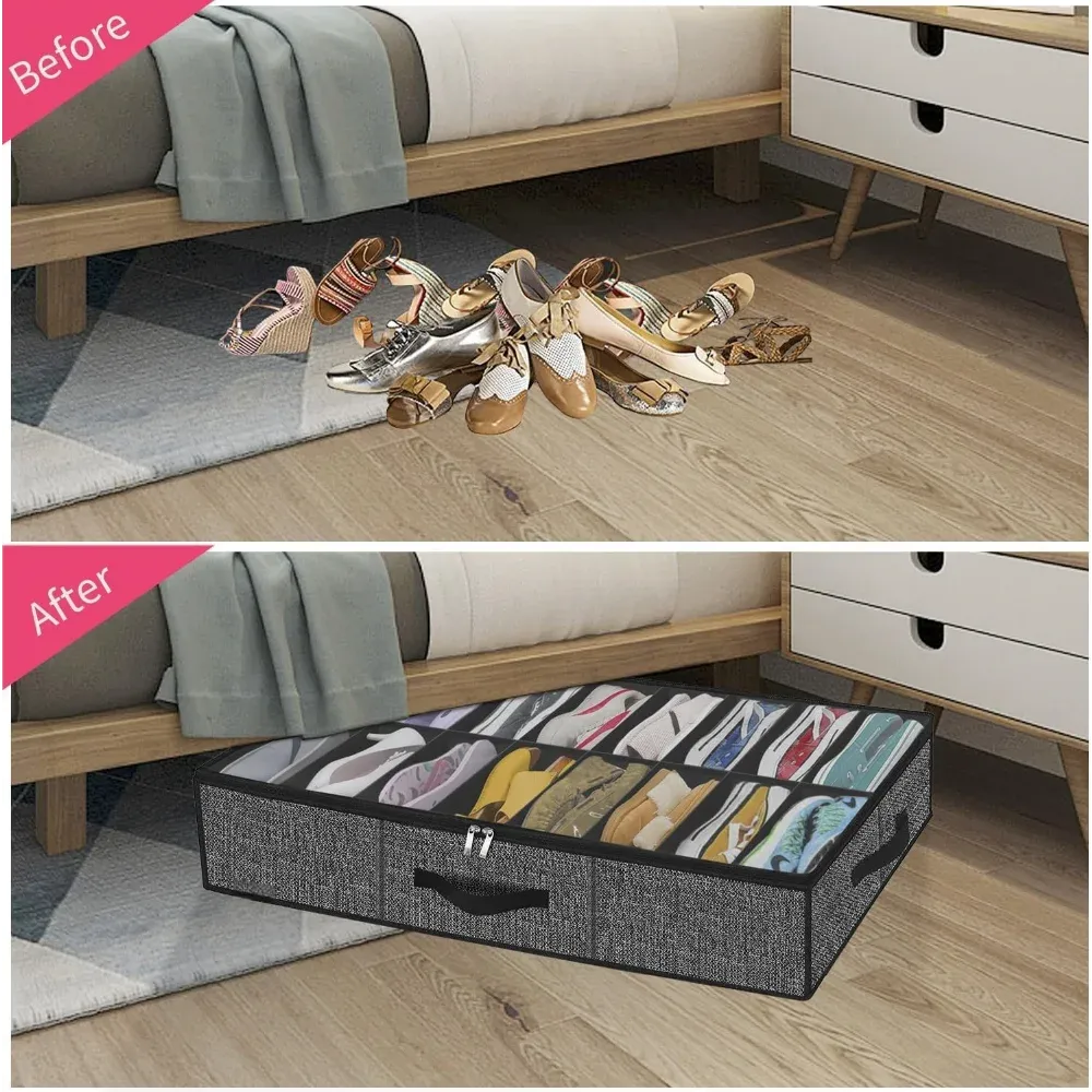 Vue d'ensemble du rangement pour chaussures