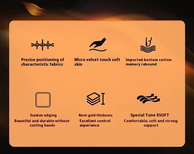 Tapis Atk Kong Xsoft, finition et surface