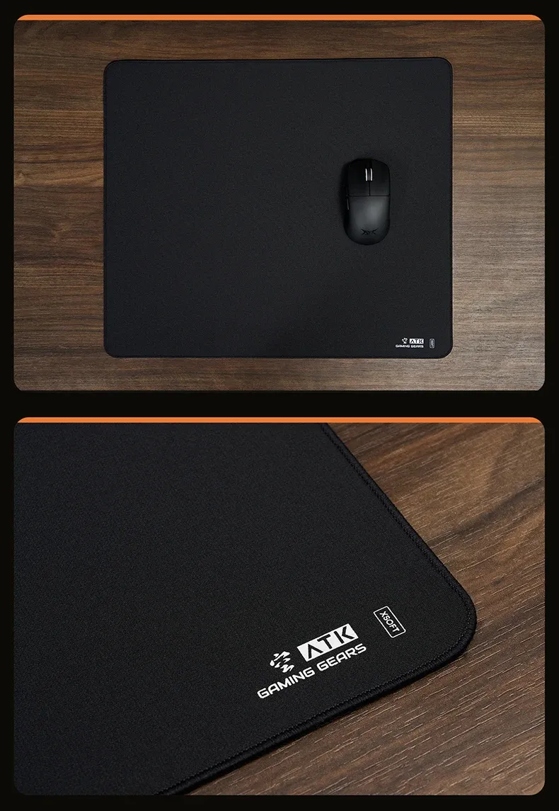 Tapis Atk Kong Xsoft, détail de finition