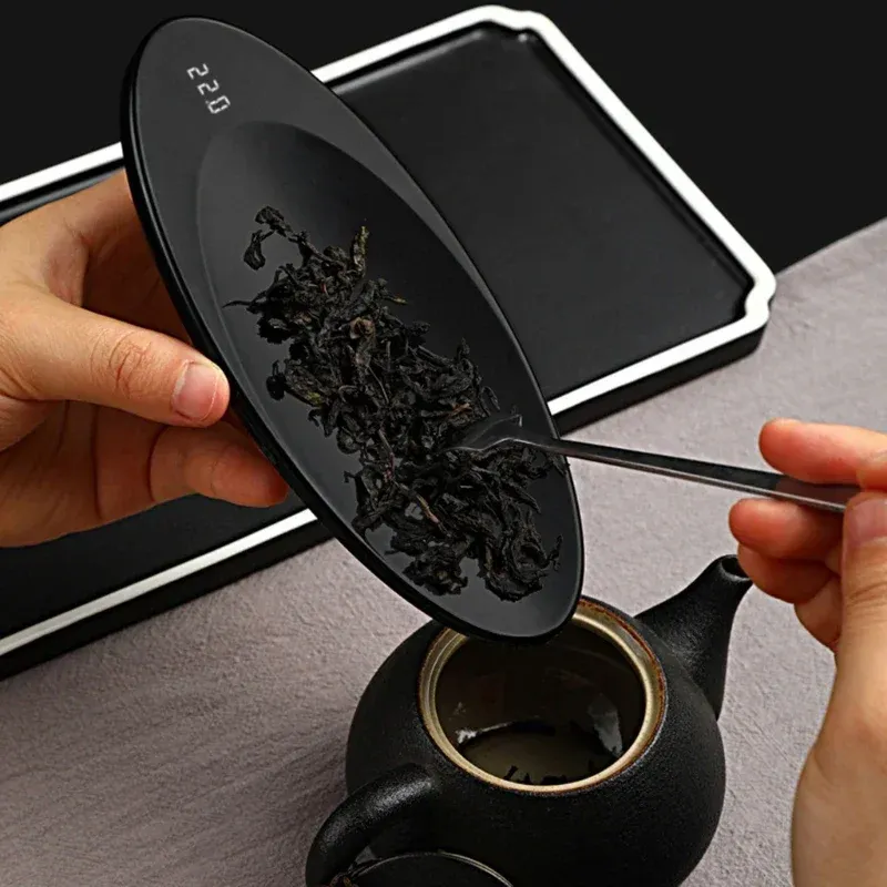 Mini balance de poche pour bijoux, balance numérique portable multifonction pour le thé, précision 0,1 g / capacité 200 g 2