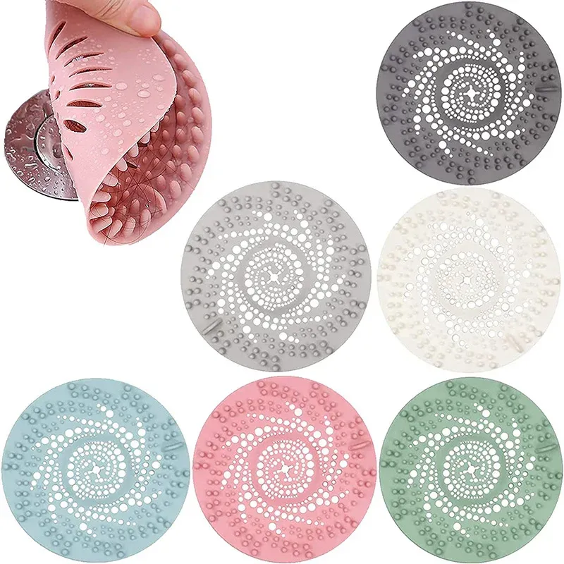 Crépine de vidange en silicone, vue détaillée