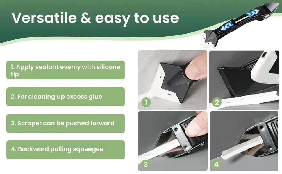 Outils de calfeutrage en silicone