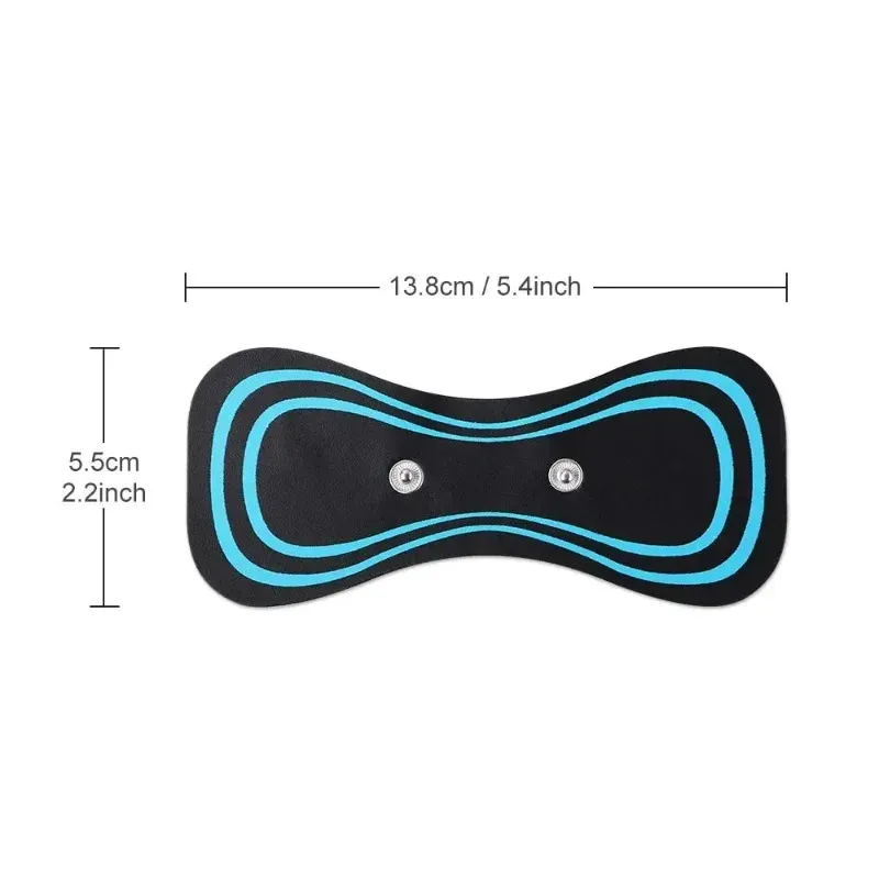 Patchs de gel de rechange pour masseur cervical, stimulateur musculaire, appareil d'exercice pour les hanches et masseur corporel amincissant 3