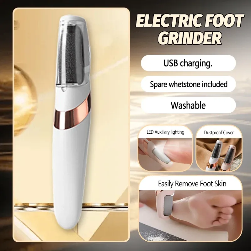 Râpe électrique pour les pieds, élimine les callosités et la peau sèche, mixte 6