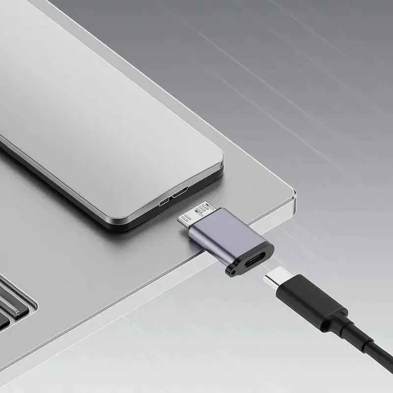 Adaptateur USB-C vers Micro-B, finition du boîtier