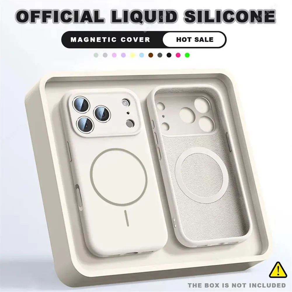 Coque en silicone liquide, esprit minimaliste