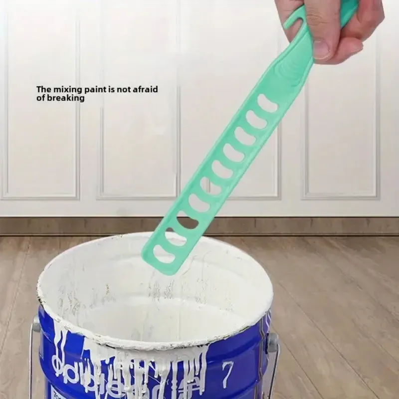 Ensemble d'agitateurs de peinture en plastique réutilisables et légers pour travaux de rénovation 3