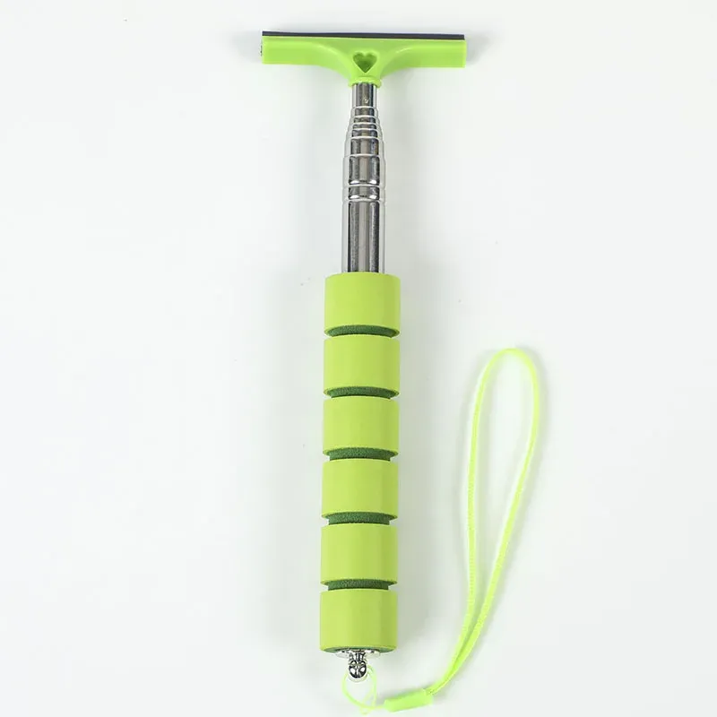 Brosse télescopique de nettoyage de vitres et de rétroviseurs avec grattoir 10