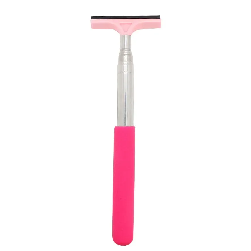 Brosse télescopique de nettoyage de vitres et de rétroviseurs avec grattoir 8
