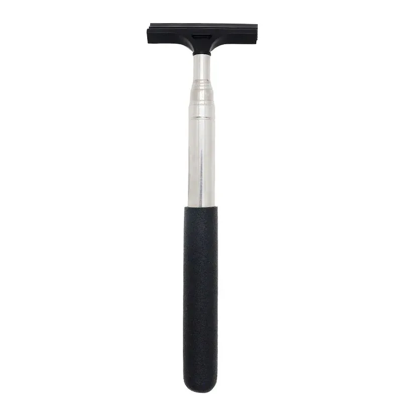 Brosse télescopique de nettoyage de vitres et de rétroviseurs avec grattoir 9