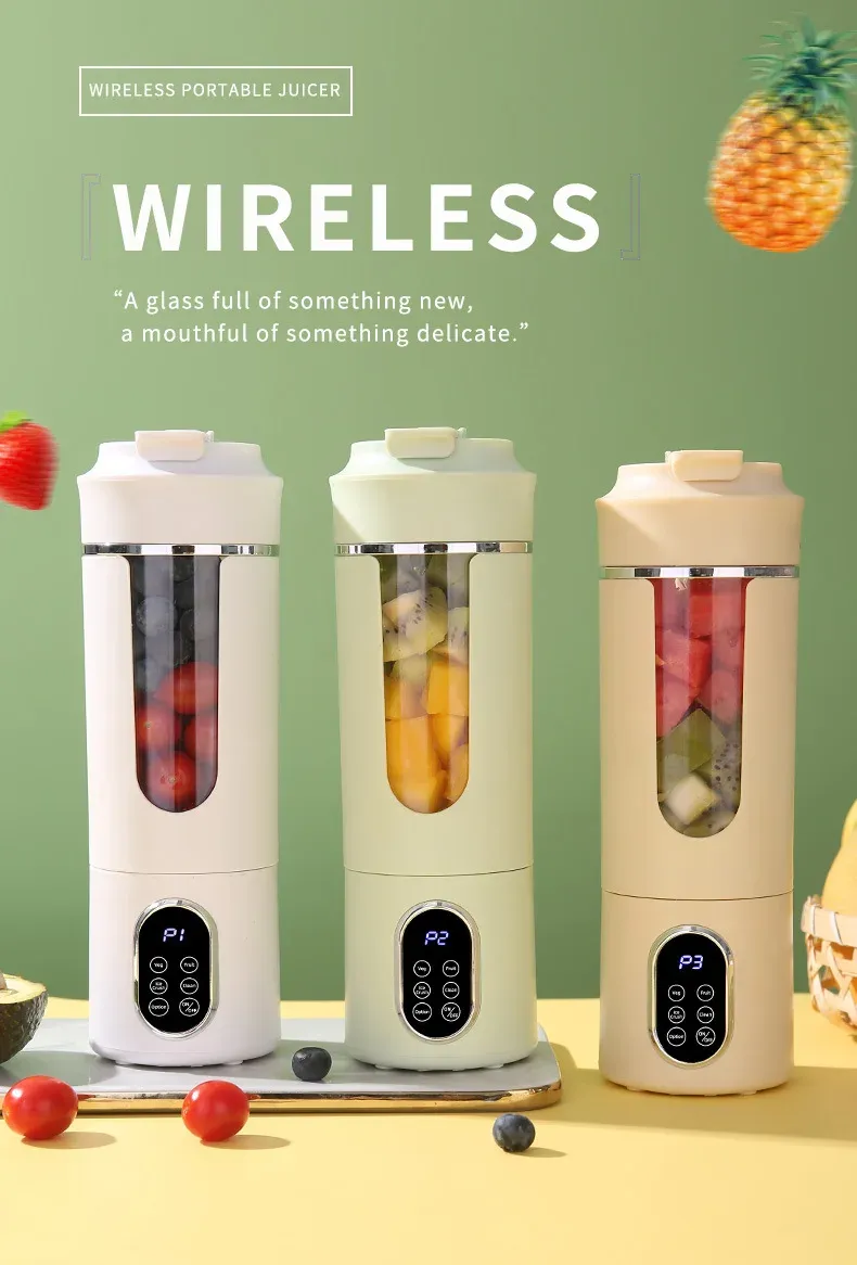Gobelet à jus portable HOMEFISH au design compact