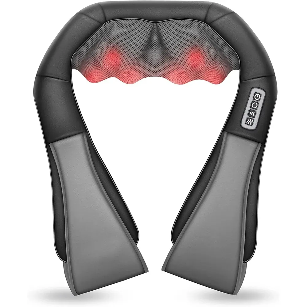 Masseur Shiatsu électrique en forme de U avec chaleur pour le cou, les épaules et le dos 7