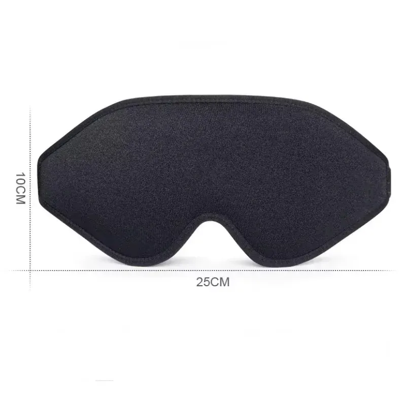 Masque de sommeil 3D en mousse à mémoire de forme, léger, bandeau pour les yeux, aide au sommeil 6