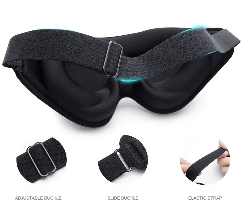 Masque de sommeil 3D, détail du tissu