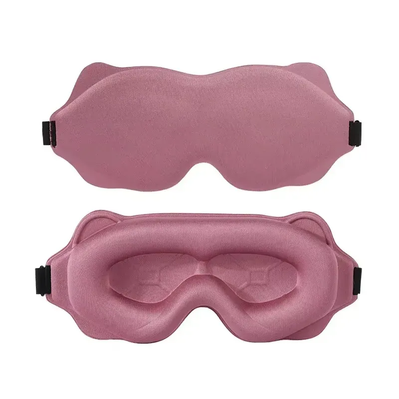 Masque de sommeil 3D en mousse à mémoire de forme, léger, bandeau pour les yeux, aide au sommeil 12