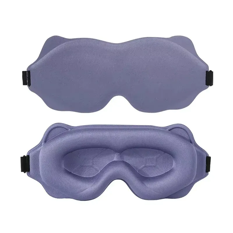 Masque de sommeil 3D en mousse à mémoire de forme, léger, bandeau pour les yeux, aide au sommeil 13