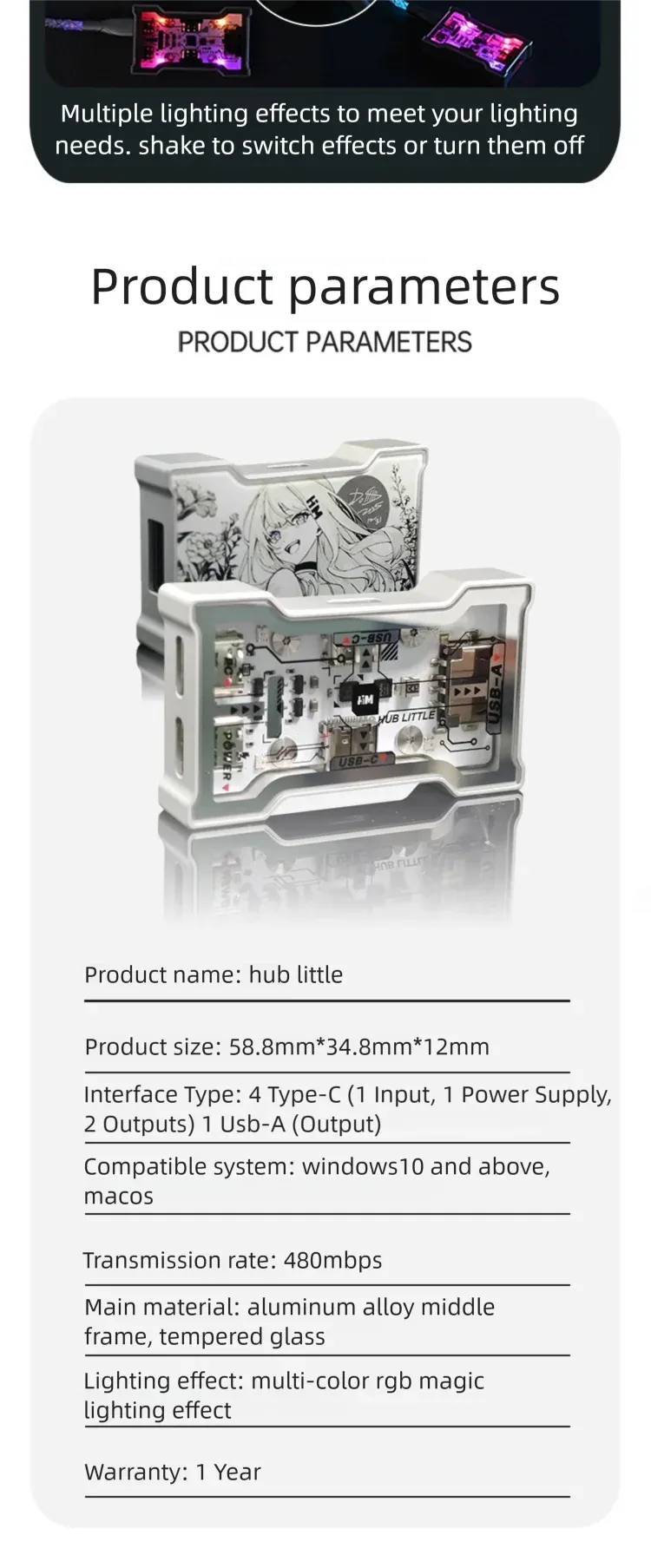 Finition du hub HMLAB Hub-little Gaming