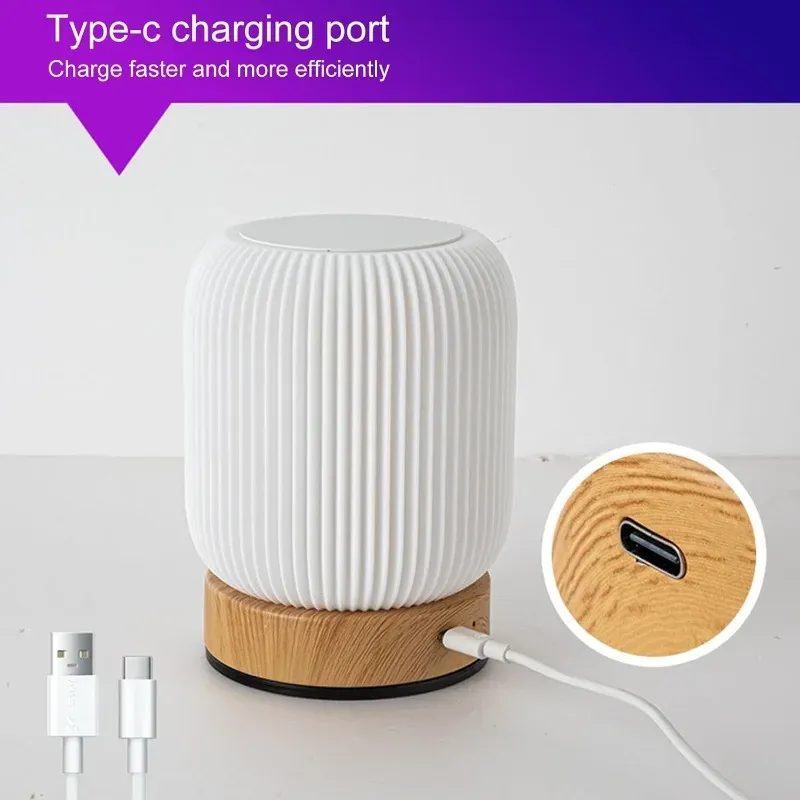 Lampe sans fil en ambiance chaleureuse