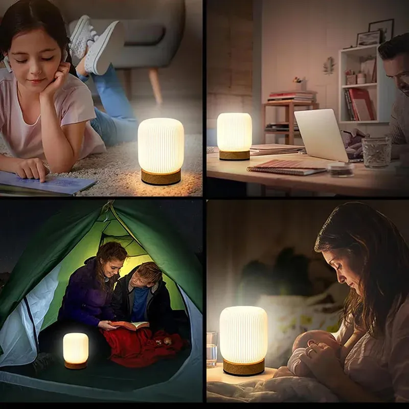 Détail de la lampe LED en ambiance