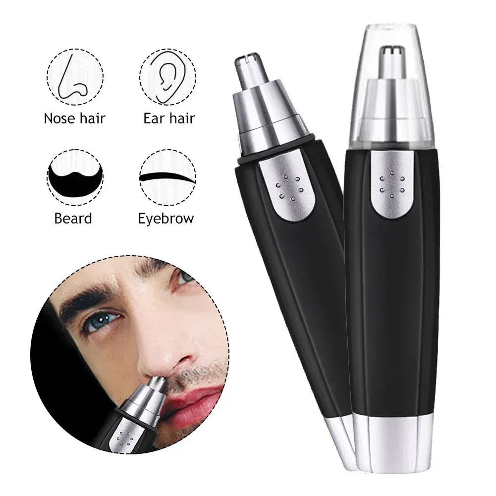 Tondeuse électrique pour nez, oreilles, cou et sourcils, pour homme et femme 2
