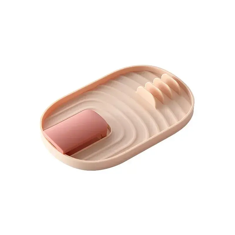 Support pliable pour couvercles de casseroles, organisateur de cuisine, rangement pour pelles, égouttoir, support de séchage pour évier, gain de place, accessoires de cuisine 10