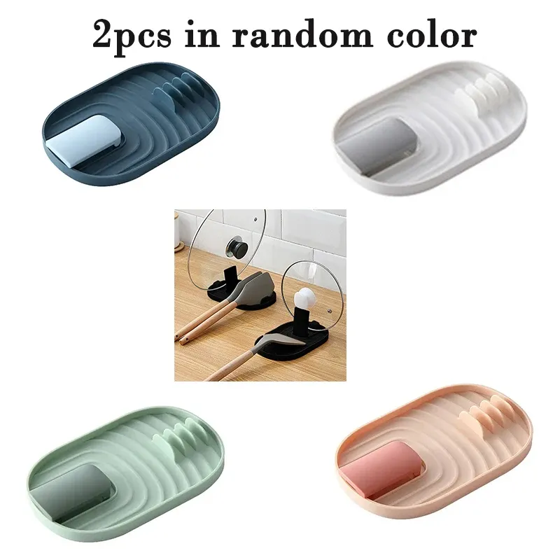 Support pliable pour couvercles de casseroles, organisateur de cuisine, rangement pour pelles, égouttoir, support de séchage pour évier, gain de place, accessoires de cuisine 12