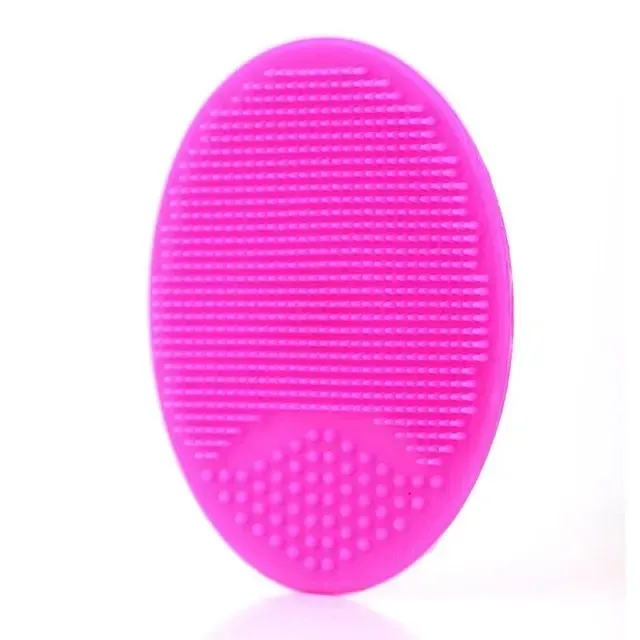 Brosse de nettoyage du visage en silicone, nettoyage des pores, brosse de bain et de shampoing pour bébé, à poils doux, peigne rond, usage domestique 11