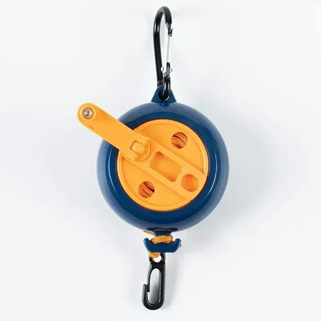 CZHIYAO Corde à linge de voyage portable et réglable, 10 m, pour camping, hôtel et randonnée 7