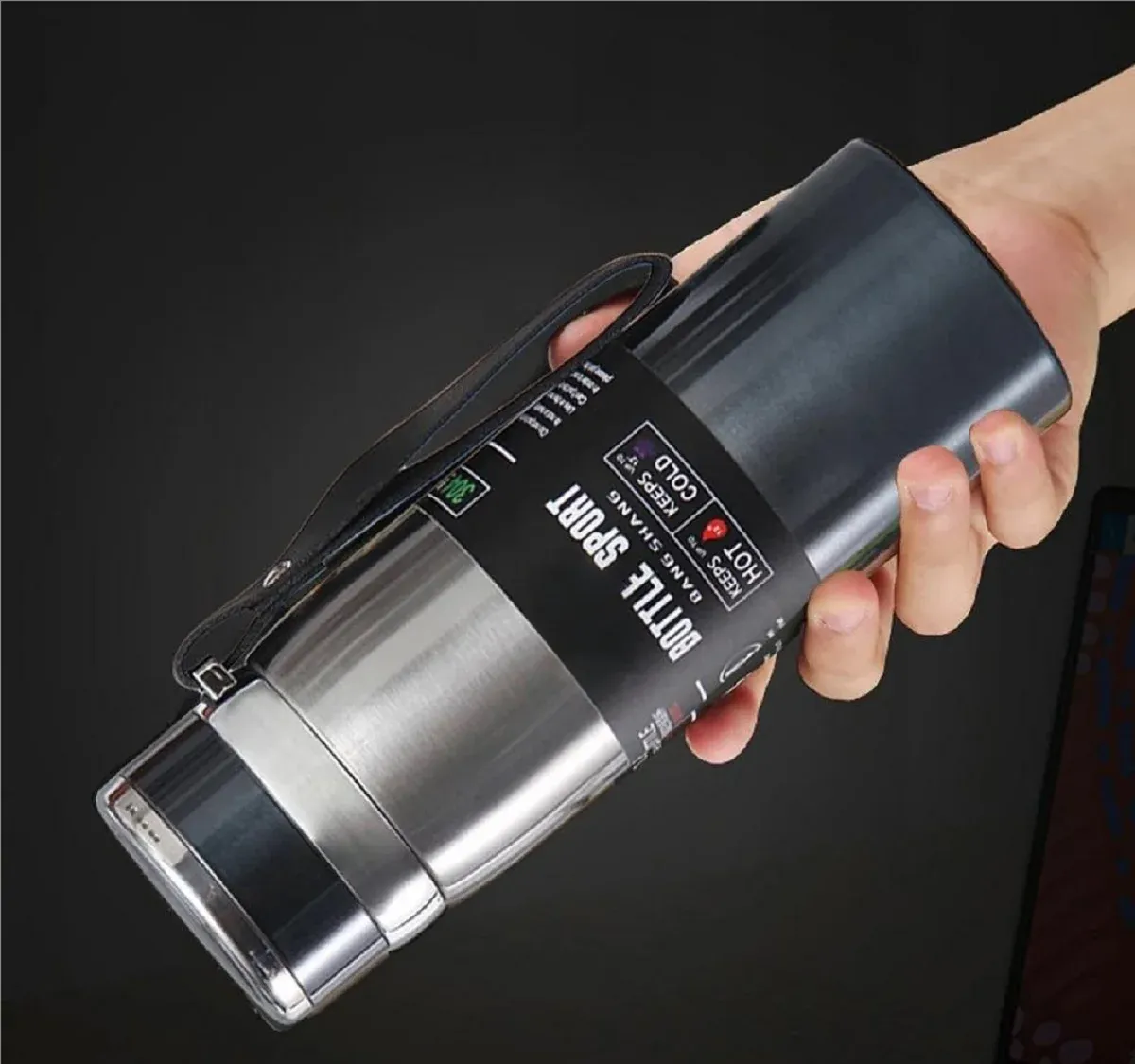 Bouteille thermique sous vide à double paroi